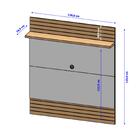 Painel Tv 50 Polegadas Mauá Cinamomo Off-white