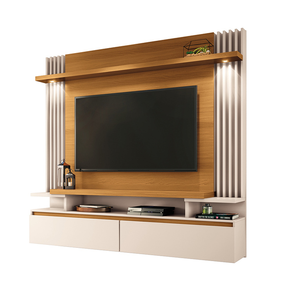 Painel Tv 55 Pol 181cm Bancada Suspensa Aimi H01 - D'rossi - Cinamomo E ...