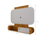 Painel Tv 55 Polegadas Capivari Naturalle Off-white