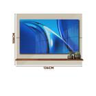 Painel Tv 55 Polegadas Off White Madeira Vênus Tebarrot