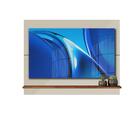 Painel Tv 55 Polegadas Off White Madeira Vênus Tebarrot