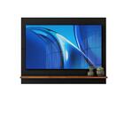 Painel Tv 55 Polegadas Preto Madeira Vênus Tebarrot