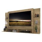Painel Tv 60" C/ Prateleiras De Vidro Nairóbi Multimóveis Rus