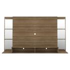 Painel Tv 60" C/ Suporte, Espelho E Prateleiras Nairóbi Multi