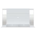 Painel Tv 60" C/ Suporte, Espelho E Prateleiras Nairóbi Multi