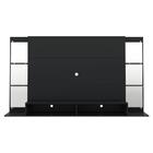 Painel Tv 60" C/ Suporte, Espelho E Prateleiras Nairóbi Multi