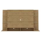 Painel Tv 60" Com Nichos E Prateleiras Vidro Nairóbi Multimóv