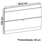 Painel Tv 60 Pol 008159 E Rack Para Sala 180cm 011083 Dcasa
