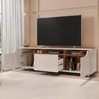 Painel Tv 60 Pol 008159 E Rack Para Sala 180cm 011083 Dcasa