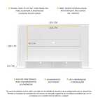 Painel Tv 60" Tókio Multimóveis Branco