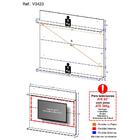 Painel Tv 65" Amsterdã Classic Multimóveis V3423