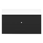 Painel Tv 65" C/ Prateleira Amsterdã Plus Multimóveis Preto/b