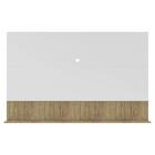 Painel Tv 65" Com Prateleira Amsterdã Up Multimóveis Branco/r