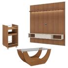 Painel Tv 75 Pol Mesa De Centro E Aparador Bar Bbo3 Arly