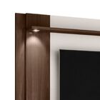 Painel Tv 75 Polegadas Olimpia 200 Cm Espelho Luminária Led M