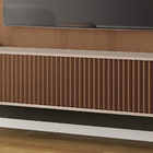 Painel Tv 85 Pol 219cm Bancada Suspensa Emily H01 - D'rossi -