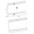 Painel Tv Até 50" Flex 3d Multimóveis Cr45210