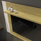 Painel Tv Até 50 Polegadas Suspenso Quarto Sala De Estar 1 Pr