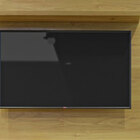 Painel Tv Até 50 Polegadas Suspenso Quarto Sala De Estar 1 Pr