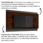 Painel Tv Até 70 Polegadas Estante Dunamis 180 Cm Mobler Marr