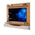 Painel Tv Quarto Até 60 Polegadas Carvalho Nobre Griz Levi Dj