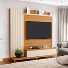 Painel Tv Sala Quarto 65 Polegadas Ripado Jakarta Mdf