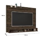 Painel Tv Vênus Nogal Carmolar Nogal