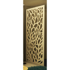 Painel Vazado Divisória Mdf Amazônia Branco - 1 20x2 20m