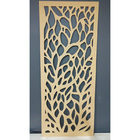 Painel Vazado Divisória Mdf Amazônia Crú - 0 60x2 40m