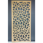 Painel Vazado Divisória Mdf Atenas Crú - 1 80x2 60m