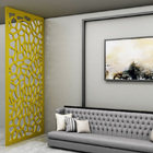 Painel Vazado Divisória Mdf Atenas Crú - 1 80x2 60m