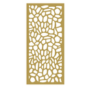 Painel Vazado Divisória Mdf Atenas Crú - 1 80x2 70m