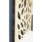 Painel Vazado Divisória Mdf Barcelona Crú - 0 90x2 70m