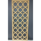 Painel Vazado Divisória Mdf Cairo Crú - 0 90x2 40m