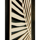 Painel Vazado Divisória Mdf Honolulu Crú - 1 20x2 40m