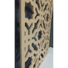 Painel Vazado Divisória Mdf Istambul Crú - 0 90x2 60m