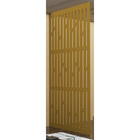 Painel Vazado Divisória Mdf London Crú - 0 60x2 60m