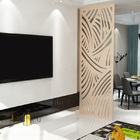 Painel Vazado Divisória Mdf Madagascar Crú - 1 80x2 60m