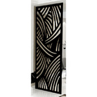 Painel Vazado Divisória Mdf Madagascar Preto - 1 20x2 70m