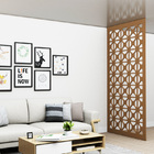 Painel Vazado Divisória Mdf Madrid Crú - 0 60x2 40m