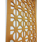 Painel Vazado Divisória Mdf Madrid Crú - 1 20x2 60m