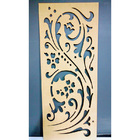 Painel Vazado Divisória Mdf Marselha Crú - 1 20x2 60m