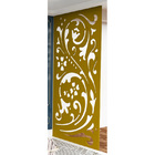 Painel Vazado Divisória Mdf Marselha Crú - 1 80x2 70m