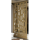 Painel Vazado Divisória Mdf Mikonos Crú - 1 20x2 70m