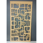 Painel Vazado Divisória Mdf Napoli Crú - 1 80x2 40m