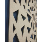 Painel Vazado Divisória Mdf Santorini Crú - 1 80x2 40m