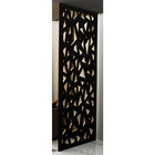 Painel Vazado Divisória Mdf Santorini Preto - 0 90x2 70m