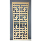 Painel Vazado Divisória Mdf Shangai Crú - 0 60x2 20m