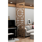 Painel Vazado Divisória Mdf Shangai Crú - 0 60x2 70m