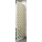 Painel Vazado Divisória Mdf Valência Branco - 1 20x2 20m